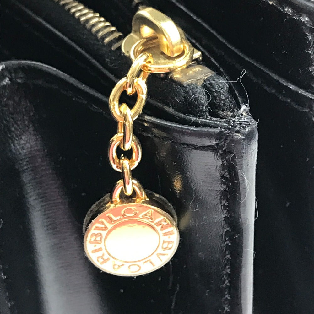 BVLGARI ロゴ 2WAY 2WAYバッグ カバン バッグ ショルダーバッグ ハンドバック ハンドバッグ レザー レディース ブラック