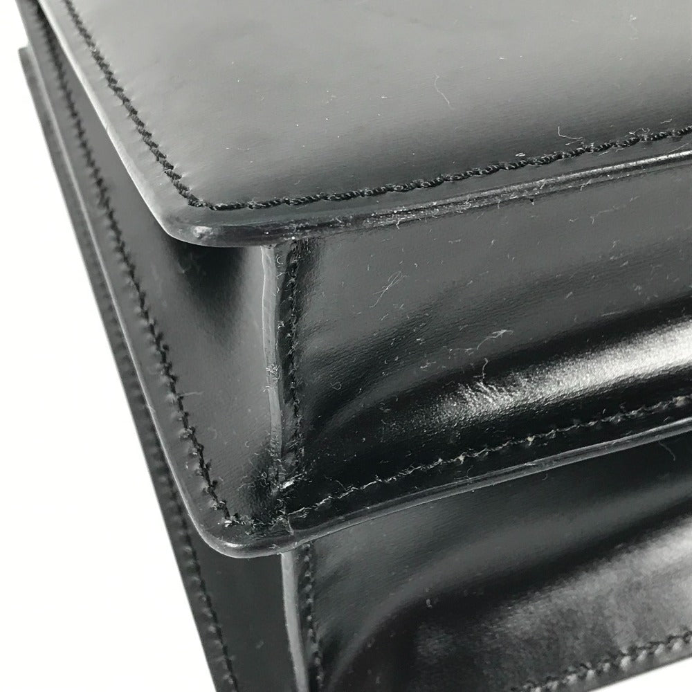 BVLGARI ロゴ 2WAY 2WAYバッグ カバン バッグ ショルダーバッグ ハンドバック ハンドバッグ レザー レディース ブラック