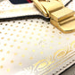 GUCCI 470270 Sylvie 2-Way Bag, Handbag/Shoulder Bag, Leather, Women's, White