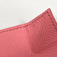 HERMES Levain Quatre Wallet, Coin Purse, Epsom Leather, Women's, Rose Confetti, Pink