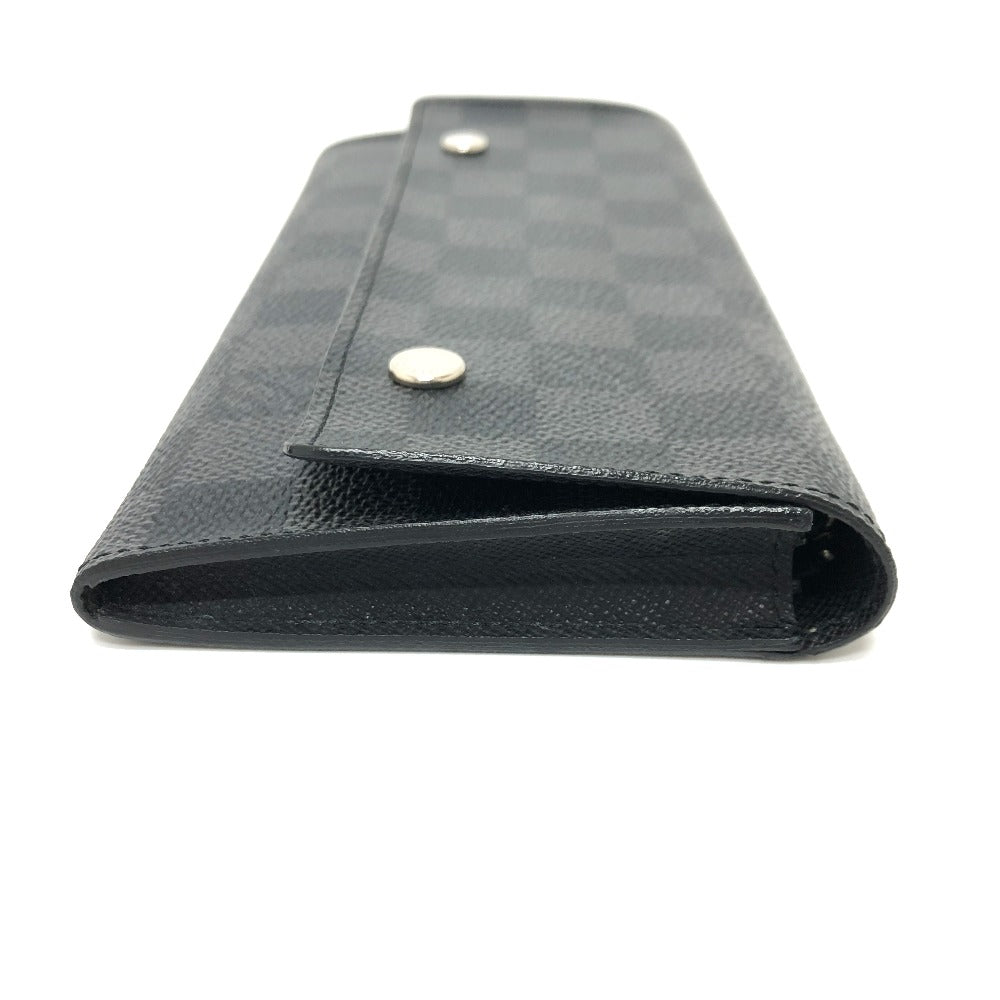 LOUIS VUITTON N63084 ダミエグラフィット ポルトフォイユ・ロン・モデュラブル ウォレット 長財布 ダミエグラフィットキャンバス メンズ ブラック