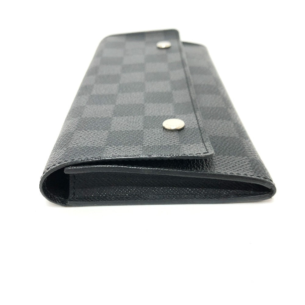 LOUIS VUITTON N63084 ダミエグラフィット ポルトフォイユ・ロン・モデュラブル ウォレット 長財布 ダミエグラフィットキャンバス メンズ ブラック