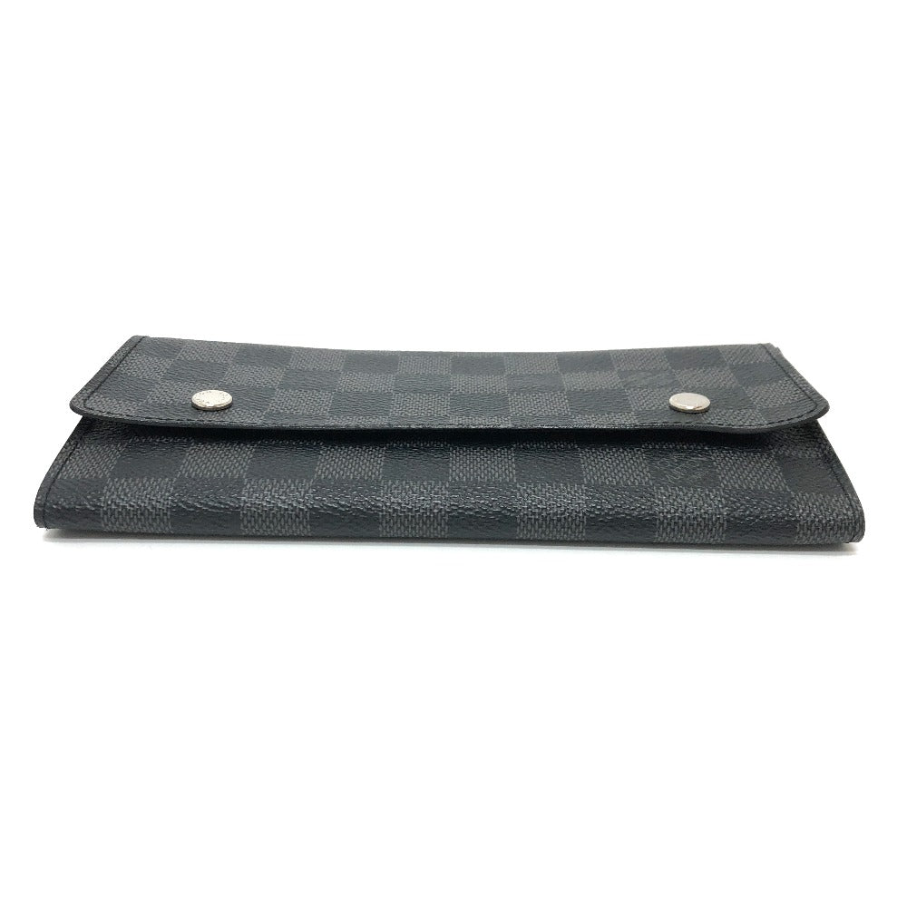 LOUIS VUITTON N63084 ダミエグラフィット ポルトフォイユ・ロン・モデュラブル ウォレット 長財布 ダミエグラフィットキャンバス メンズ ブラック