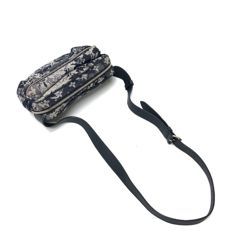 LOUIS VUITTON M57281 モノグラムタペストリー バムバック ワンショルダーバッグ ボディバッグ キャンバス メンズ ネイビー