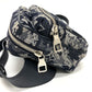 LOUIS VUITTON M57281 モノグラムタペストリー バムバック ワンショルダーバッグ ボディバッグ キャンバス メンズ ネイビー