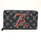 LOUIS VUITTON M62931 モノグラム アップサイドダウン インク ジッピーオーガナイザー トラベルケース 長財布 モノグラムキャンバス メンズ ネイビー