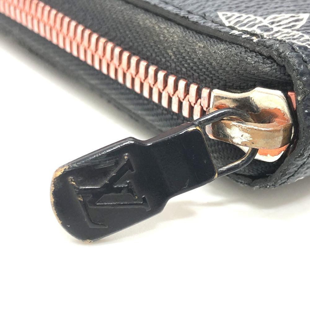 LOUIS VUITTON M62931 モノグラム アップサイドダウン インク ジッピーオーガナイザー トラベルケース 長財布 モノグラムキャンバス メンズ ネイビー