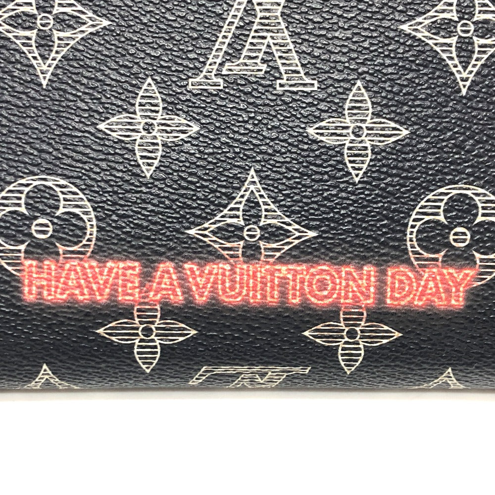 LOUIS VUITTON M62931 モノグラム アップサイドダウン インク ジッピーオーガナイザー トラベルケース 長財布 モノグラムキャンバス メンズ ネイビー