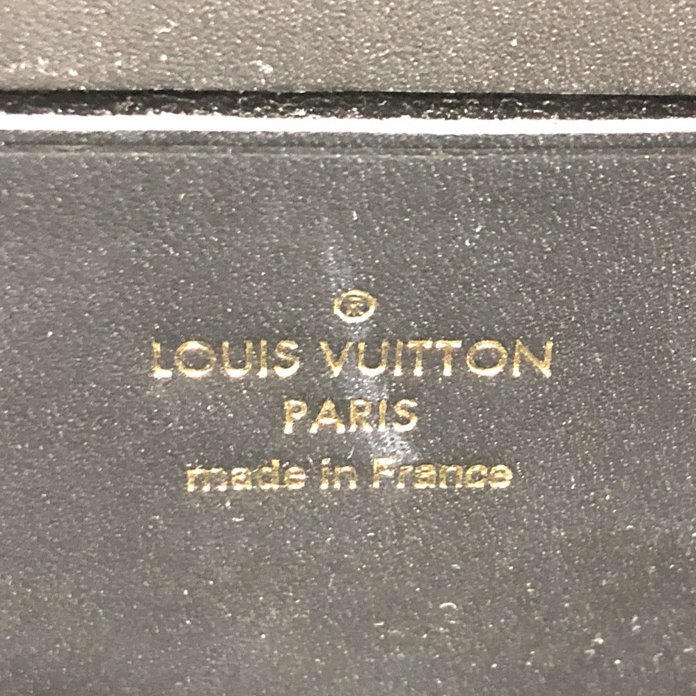 LOUIS VUITTON M69992 モノグラムジャガード ポルトフォイユ ドーフィーヌ チェーン Since 1854 ショルダーバッグ キャンバス レディース ネイビー