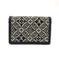 LOUIS VUITTON M69992 モノグラムジャガード ポルトフォイユ ドーフィーヌ チェーン Since 1854 ショルダーバッグ キャンバス レディース ネイビー