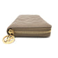 LOUIS VUITTON M81511 モノグラムエンボス ジッピーウォレット ろんぐろんぐラウンドファスナー 長財布 レザー レディース ベージュ系