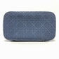 Dior カナージュ エンブロイダリー バニティバッグ キャンバス レディース ブルー