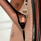 LOUIS VUITTON M54347 Mila PM Tote Bag, Handbag, Leather, Women's, Rose Poodle, Pink