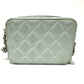 CHANEL AP2426 CC Coco Mark Matelasse Camera Bag, Chain Bag, Pochette, Shoulder Bag, Caviar Leather, Women's, Blue