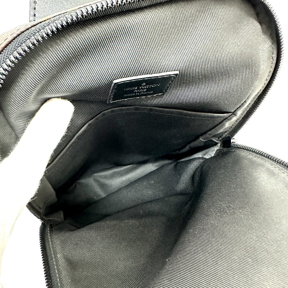 LOUIS VUITTON M45897 モノグラムマカサー アヴェニュー スリングバッグ クロスボディ カバン ボディバッグ モノグラムマカサーキャンバス メンズ ブラウン