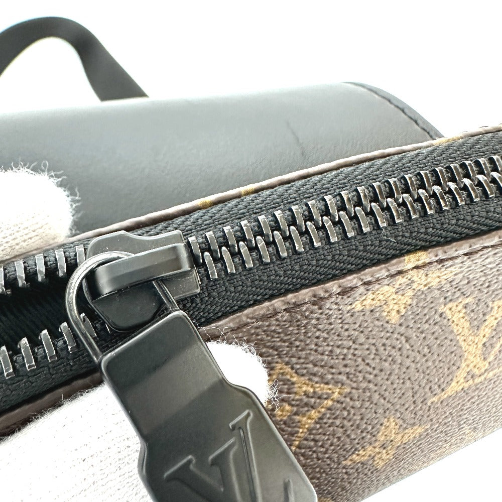 LOUIS VUITTON M45897 モノグラムマカサー アヴェニュー スリングバッグ クロスボディ カバン ボディバッグ モノグラムマカサーキャンバス メンズ ブラウン