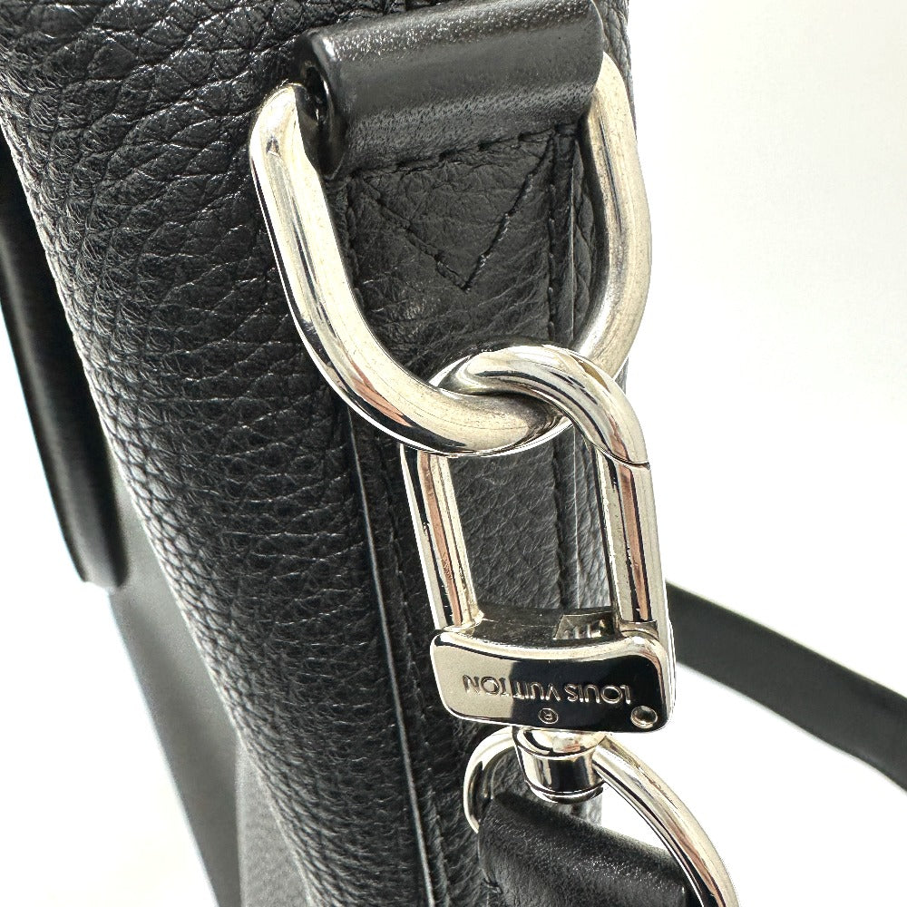 LOUIS VUITTON M94476 グリニッジ カバン トートバッグ トリヨンレザー メンズ ブラック