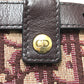 Christian Dior トロッター SADDLE ベルトポーチ ウエストポーチ ボディバッグ キャンバス/レザー レディース ボルドー