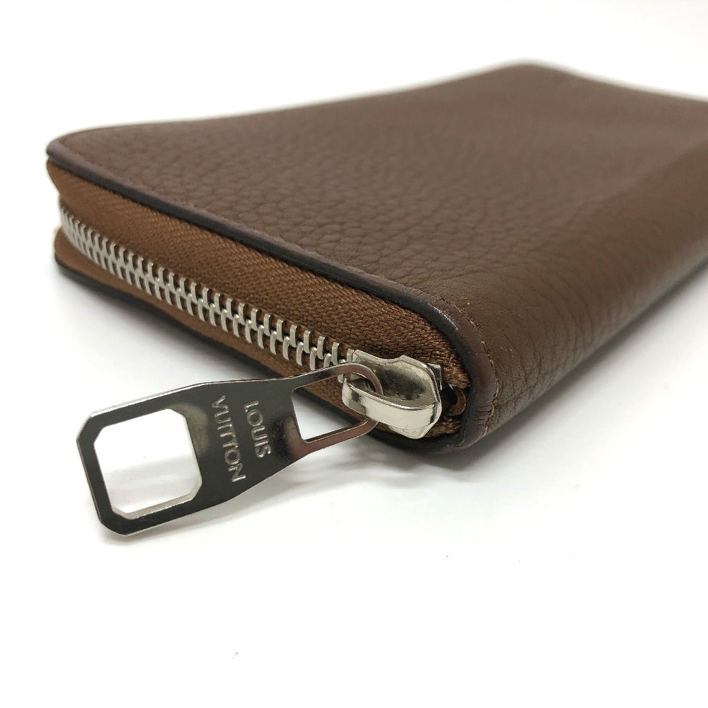 LOUIS VUITTON M58864 ジッピーウォレット ヴェルティカル 長財布 トリヨンレザー メンズ ブラウン