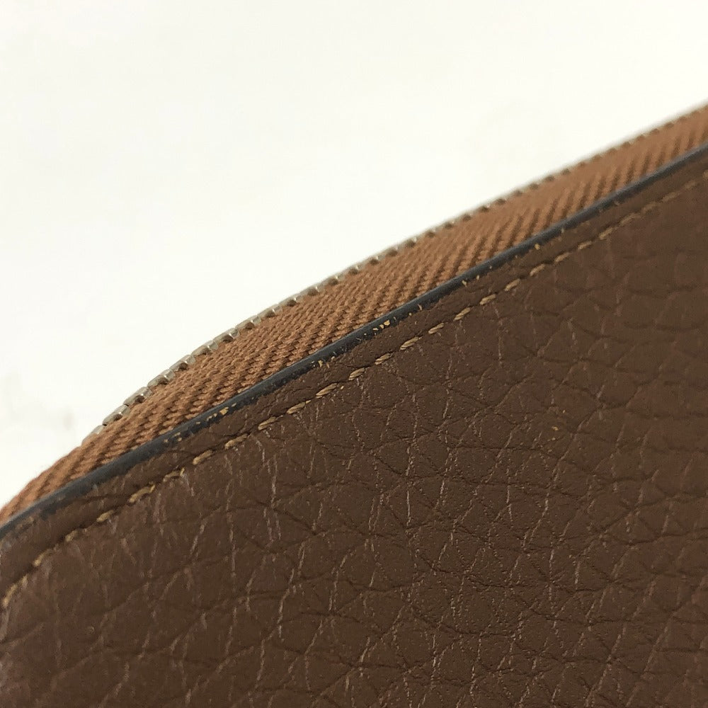 LOUIS VUITTON M58864 ジッピーウォレット ヴェルティカル 長財布 トリヨンレザー メンズ ブラウン