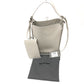 BALENCIAGA 659920 ノースサウス 2WAYバッグ ショルダーバッグ レザー レディース ホワイト