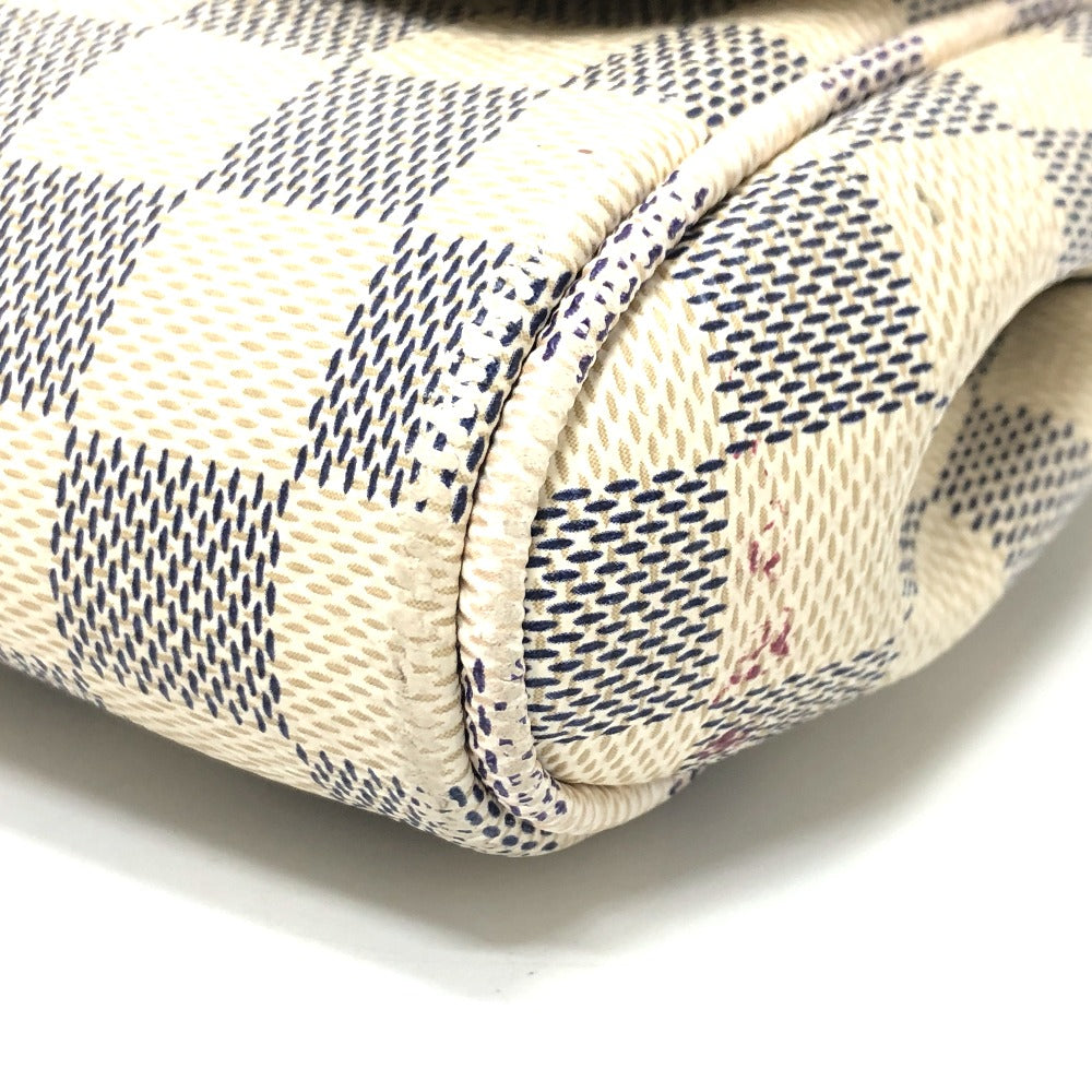 LOUIS VUITTON N41275 ダミエアズール フェイボリットMM 3WAYバッグ チェーン ショルダーバッグ ダミエアズールキャンバス レディース ホワイト