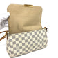 LOUIS VUITTON N41275 ダミエアズール フェイボリットMM 3WAYバッグ チェーン ショルダーバッグ ダミエアズールキャンバス レディース ホワイト