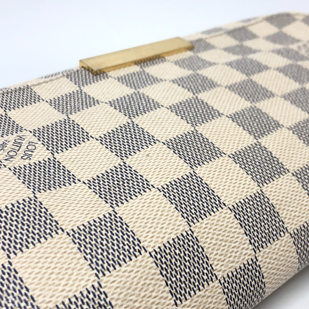 LOUIS VUITTON N41275 ダミエアズール フェイボリットMM 3WAYバッグ チェーン ショルダーバッグ ダミエアズールキャンバス レディース ホワイト