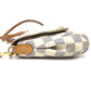 LOUIS VUITTON N41275 ダミエアズール フェイボリットMM 3WAYバッグ チェーン ショルダーバッグ ダミエアズールキャンバス レディース ホワイト
