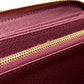 LOUIS VUITTON M81182 モノグラムデニム ジッピーウォレット ラウンドファスナー 長財布 モノグラムデニム レディース ピンク