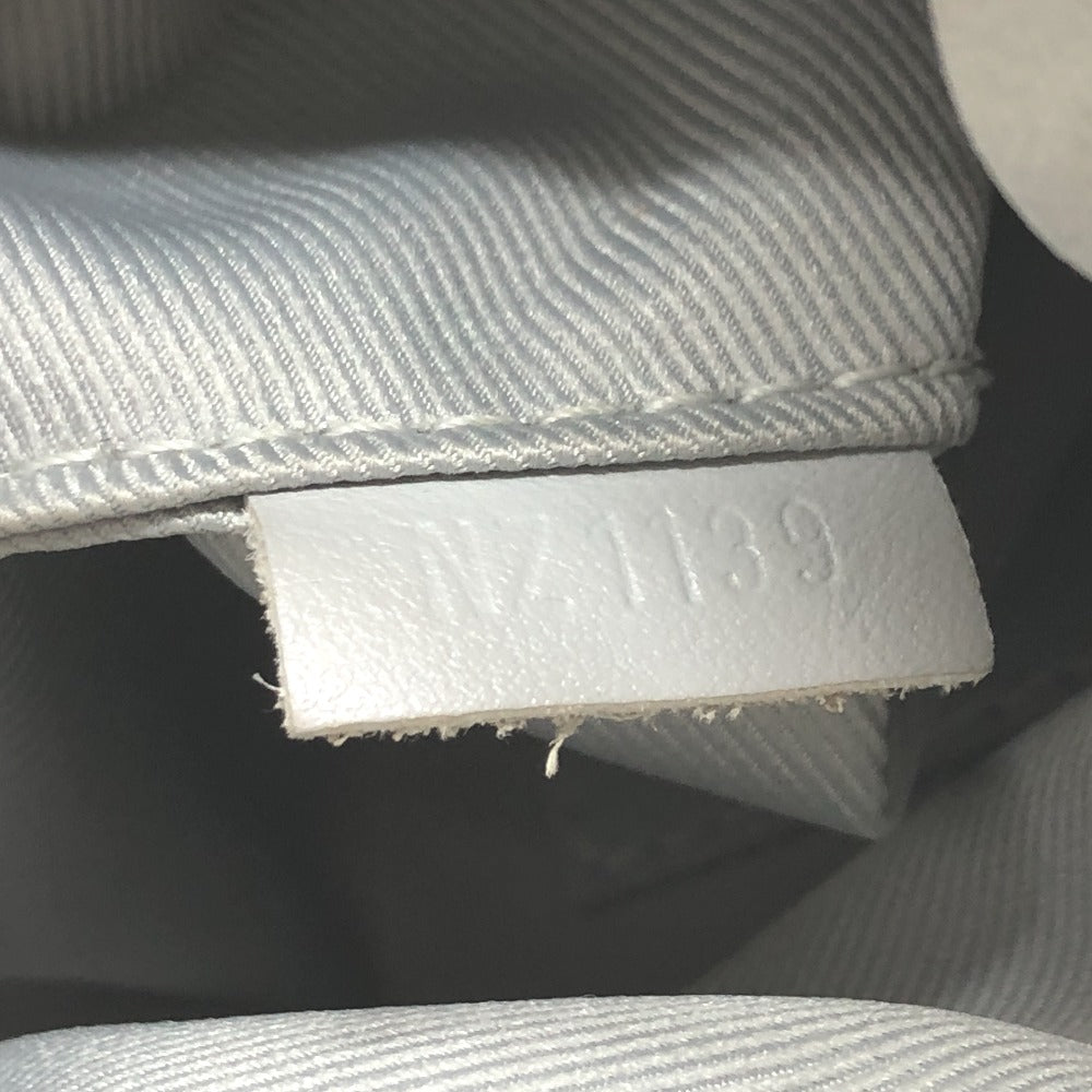 LOUIS VUITTON M44631 ホワイトモノグラム チョークナノ カバン 斜め掛け 巾着 バケツ ばけつ ショルダーバッグ モノグラムキャンバス メンズ ホワイト