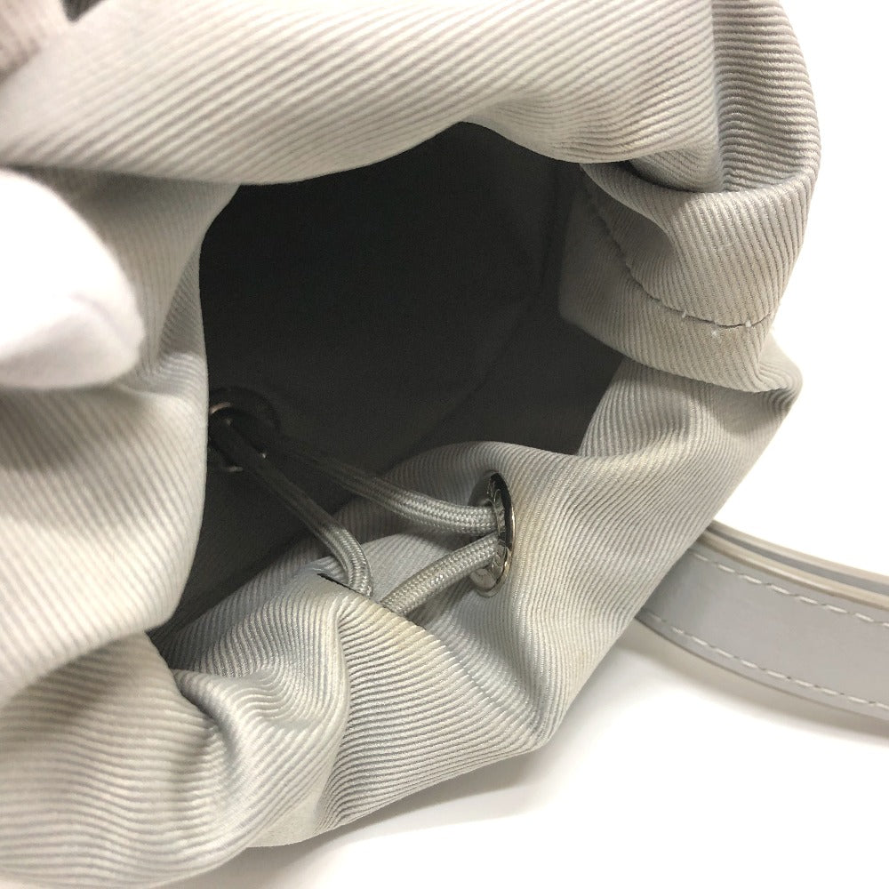 LOUIS VUITTON M44631 ホワイトモノグラム チョークナノ カバン 斜め掛け 巾着 バケツ ばけつ ショルダーバッグ モノグラムキャンバス メンズ ホワイト