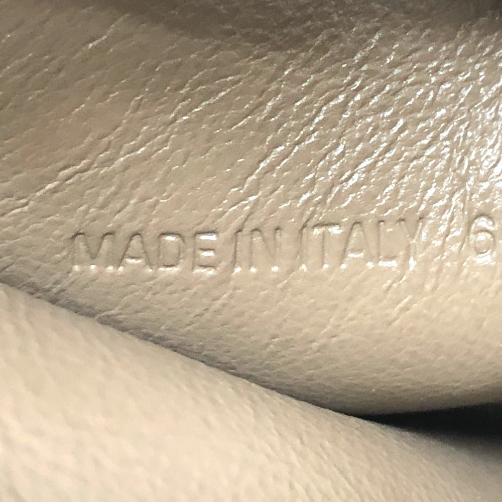 BALENCIAGA 644432 ロゴ エブリデイ ポシェット カバン セカンドバッグ クラッチバッグ レザー レディース ブラウン