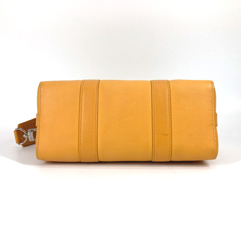 LOUIS VUITTON M21438 LVアエログラム シティ キーポル 2WAY 斜め掛け ショルダーバッグ レザー メンズ イエロー