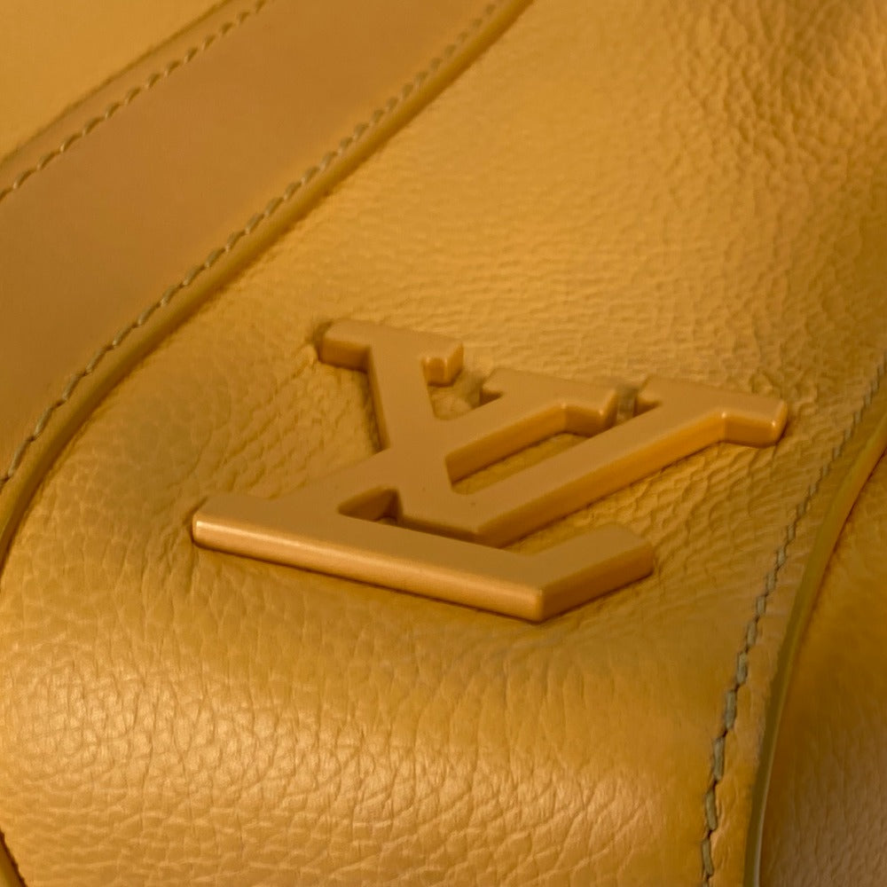 LOUIS VUITTON M21438 LVアエログラム シティ キーポル 2WAY 斜め掛け ショルダーバッグ レザー メンズ イエロー