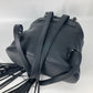 GUCCI 370833 バンブー バックパック フリンジ タッセル カバン リュックサック レザー レディース ブラック