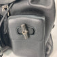 GUCCI 370833 バンブー バックパック フリンジ タッセル カバン リュックサック レザー レディース ブラック