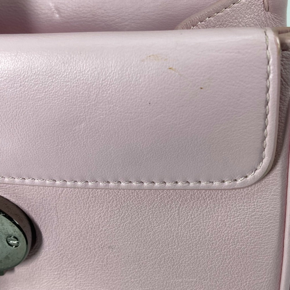 Dior ビーディオール 2WAYバッグ バッグ カバン ハンドバックショルダーバッグ 斜め掛け ハンドバッグ レザー レディース メタリックピンク
