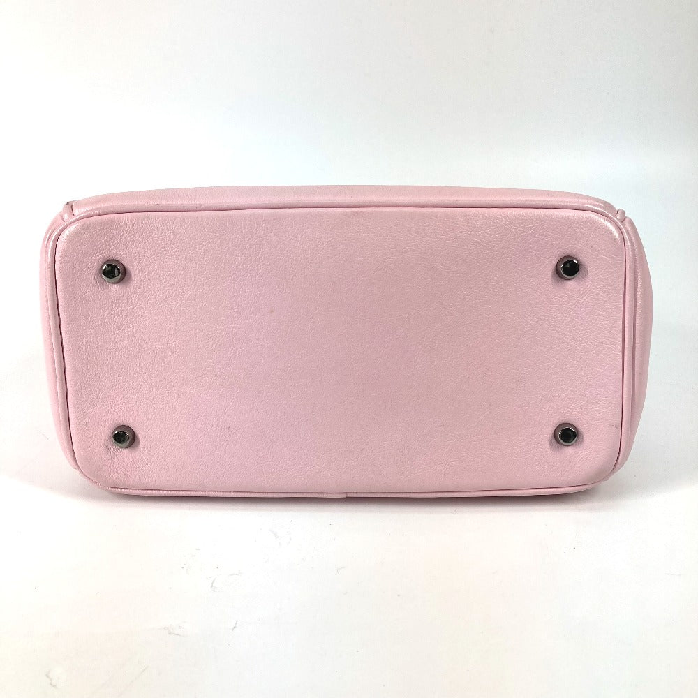 Dior ビーディオール 2WAYバッグ バッグ カバン ハンドバックショルダーバッグ 斜め掛け ハンドバッグ レザー レディース メタリックピンク