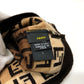 FENDI ズッキーノ ズッカ 帽子 ニット帽 ウール レディース ブラウン