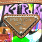 PRADA BR2515 ベネチアプリント トートバッグ ビニール/レザー レディース マルチカラー