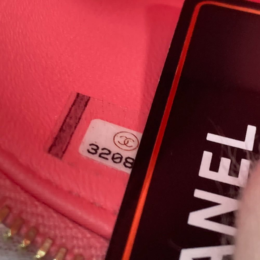 CHANEL AP1340 タイムレスクラシック ライン スモール バニティバッグ チェーン ミラー付き ミニ 斜め掛け ショルダーバッグ ラムスキン レディース ピンク