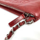 CHANEL A48547 10A デカココ CC カバン 肩掛け チェーン ショルダーバッグ レザー レディース レッド