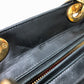Dior レディディオール LADY DIOR 2WAY ショルダーバッグ カバン 斜め掛け 肩掛け ハンドバッグ レザー/スエード レディース ブラック