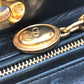 Dior レディディオール LADY DIOR 2WAY ショルダーバッグ カバン 斜め掛け 肩掛け ハンドバッグ レザー/スエード レディース ブラック