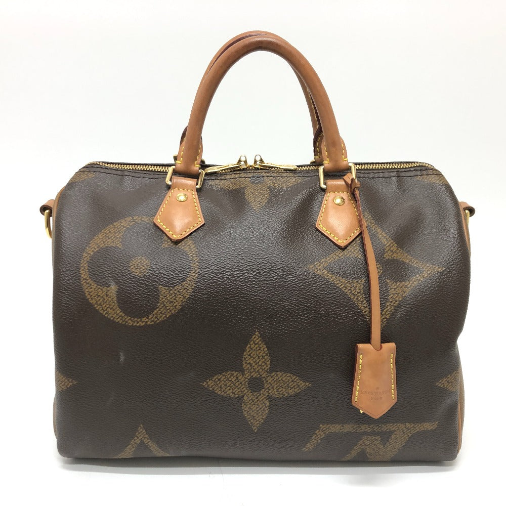 LOUIS VUITTON M44602 モノグラム ジャイアント スピーディ バンドリエール30 ミニボストンバッグ カバン ハンドバッグ モノグラムジャイアントキャンバス レディース ブラウン