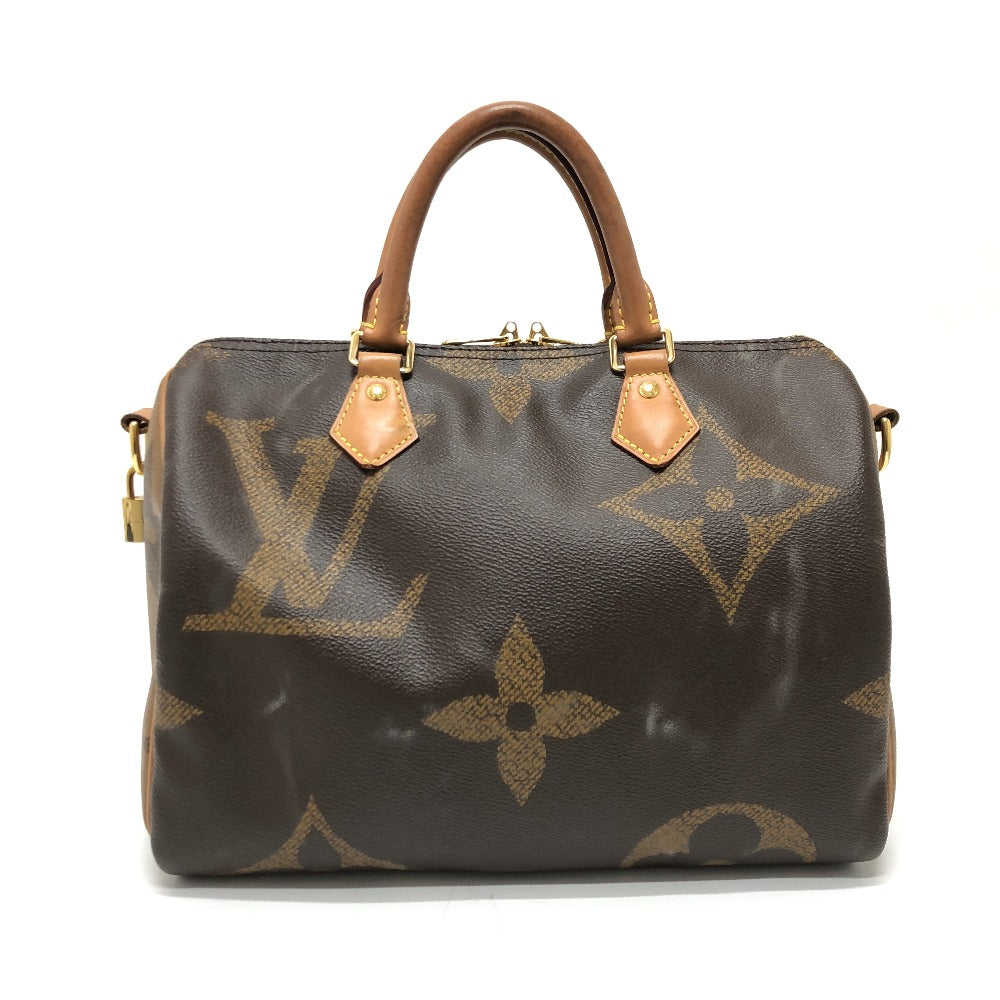LOUIS VUITTON M44602 モノグラム ジャイアント スピーディ バンドリエール30 ミニボストンバッグ カバン ハンドバッグ モノグラムジャイアントキャンバス レディース ブラウン