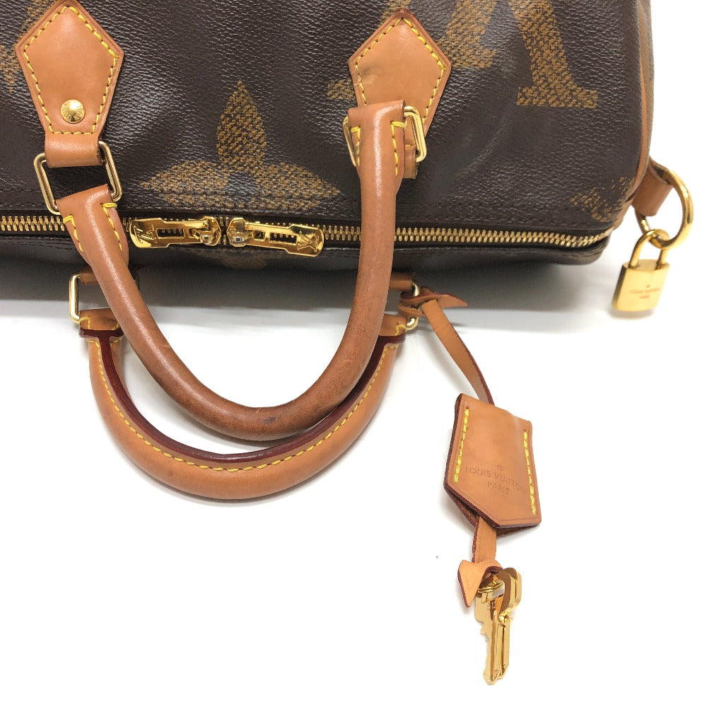 LOUIS VUITTON M44602 モノグラム ジャイアント スピーディ バンドリエール30 ミニボストンバッグ カバン ハンドバッグ モノグラムジャイアントキャンバス レディース ブラウン