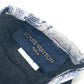 LOUIS VUITTON MP2886 モノグラム タペストリー 3点セット マスク＆巾着ポーチ＆バンダナ マスク コットン レディース ネイビー