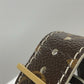 LOUIS VUITTON M40597 シャイニーモノグラム ロックイットPM トートバッグ カバン ハンドバッグ キャンバス レディース ブラウン